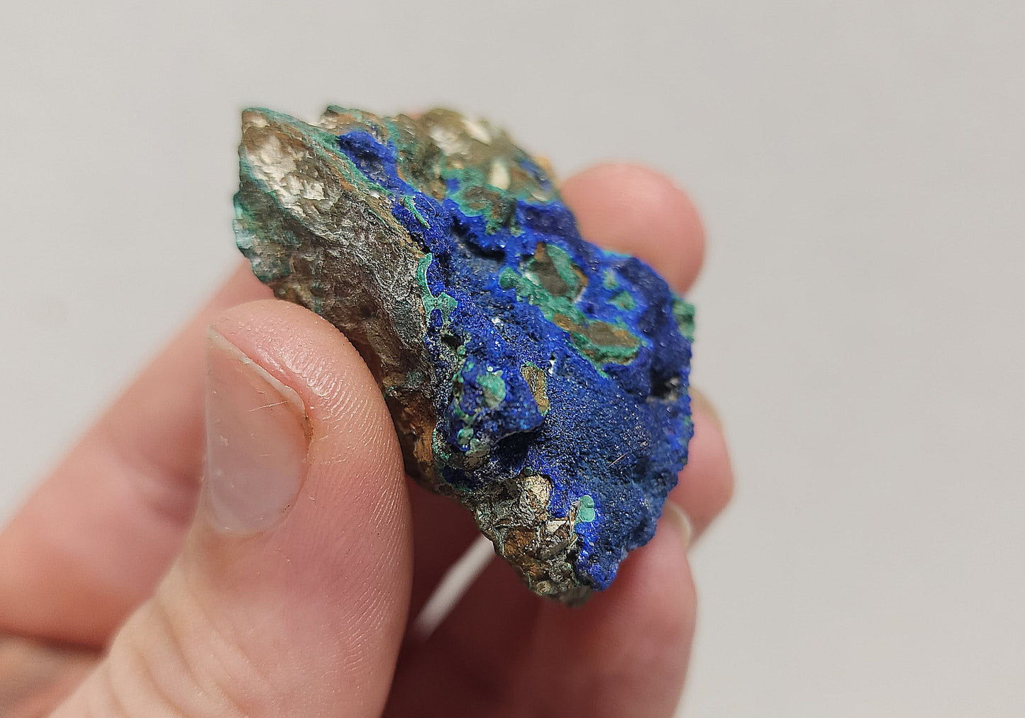 Azurite and Malachite Roughstone #1