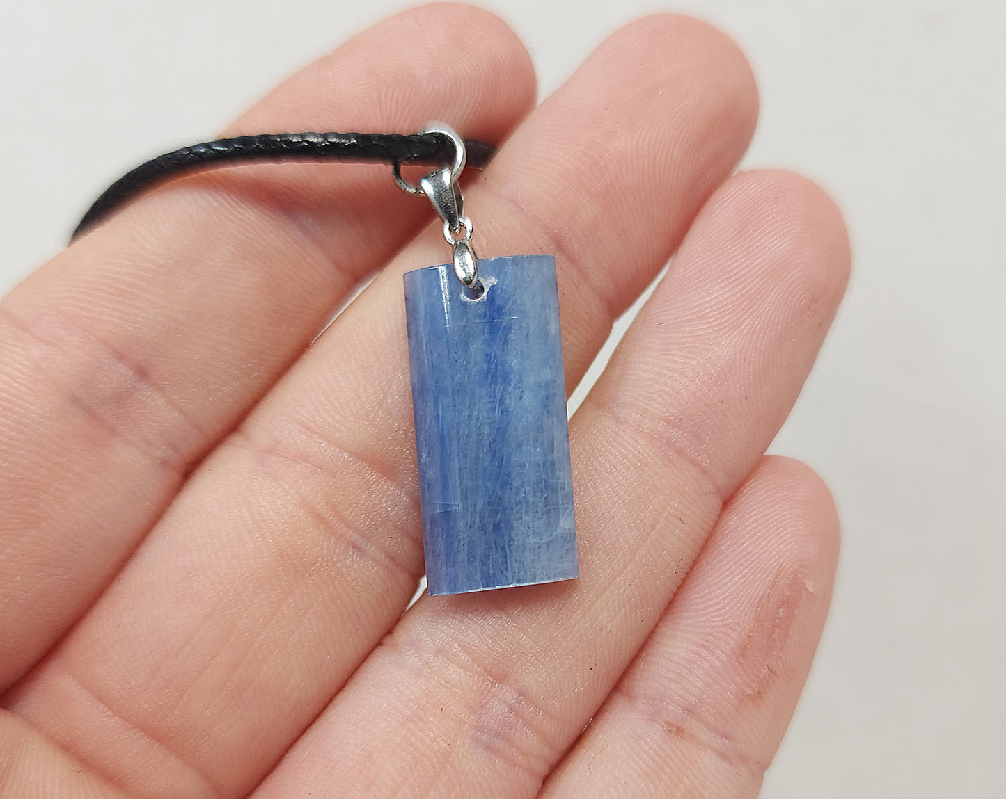 Blue Kyanite Pendant (S925)