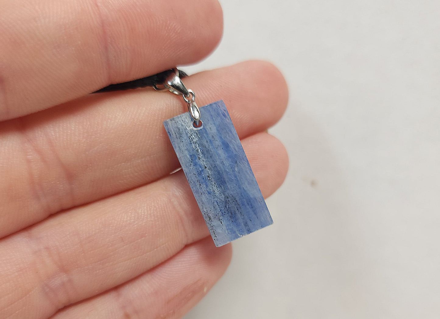 Blue Kyanite Pendant (S925)