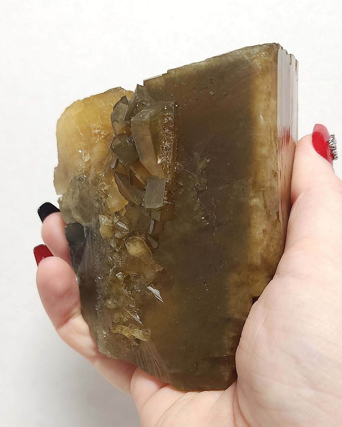 Golden Tubular Barite #1