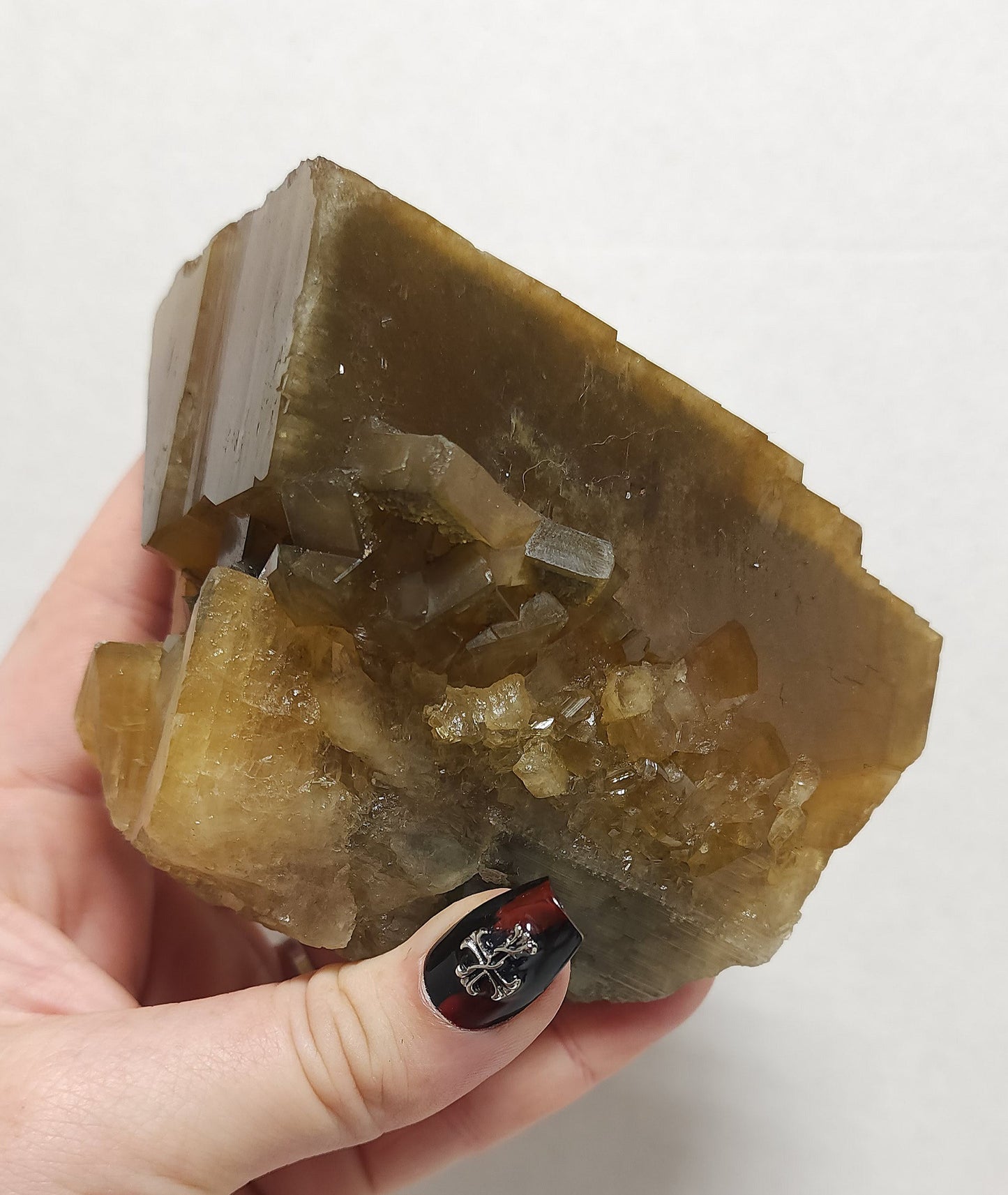 Golden Tubular Barite #1